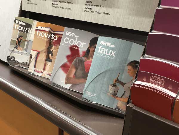 Behr store display