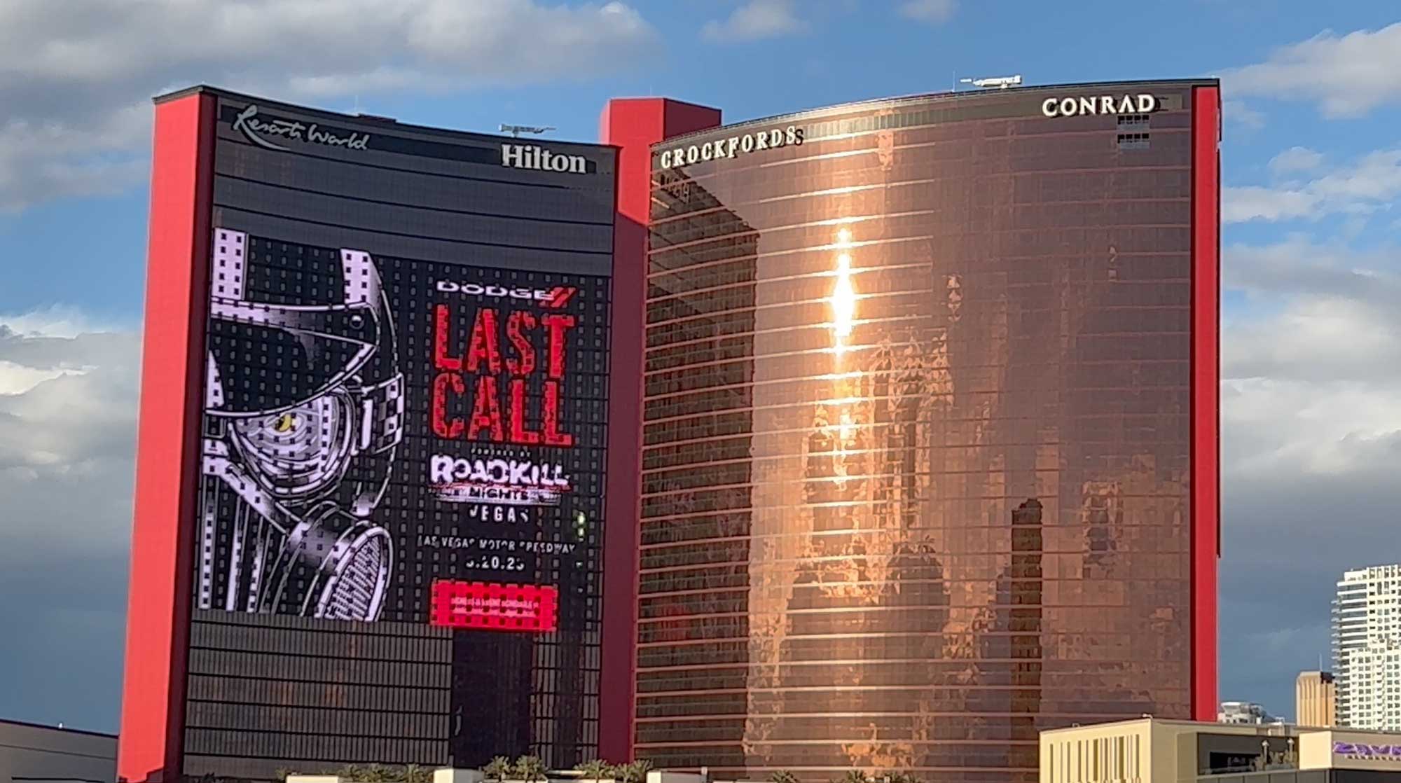 Last Call creative on strip
