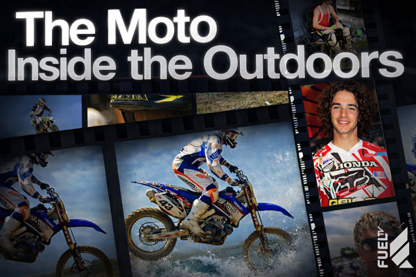 moto inside the outdoors